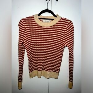 THE GREAT - striped sweater - size 0